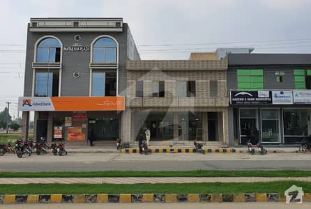 8 Marla Double Storey Commercial Plaza In A Block At 150 Ft Main Boulevard Central Park